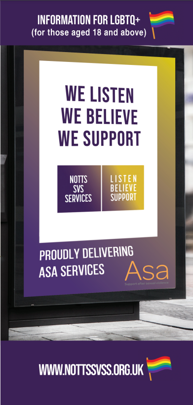 lgbt-leaflet Front page of LGBTQ Leaflet - click to download